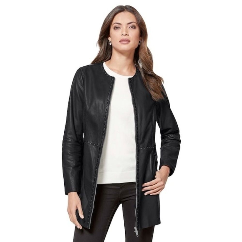 Mainpol Lederjacke women's size 20‎